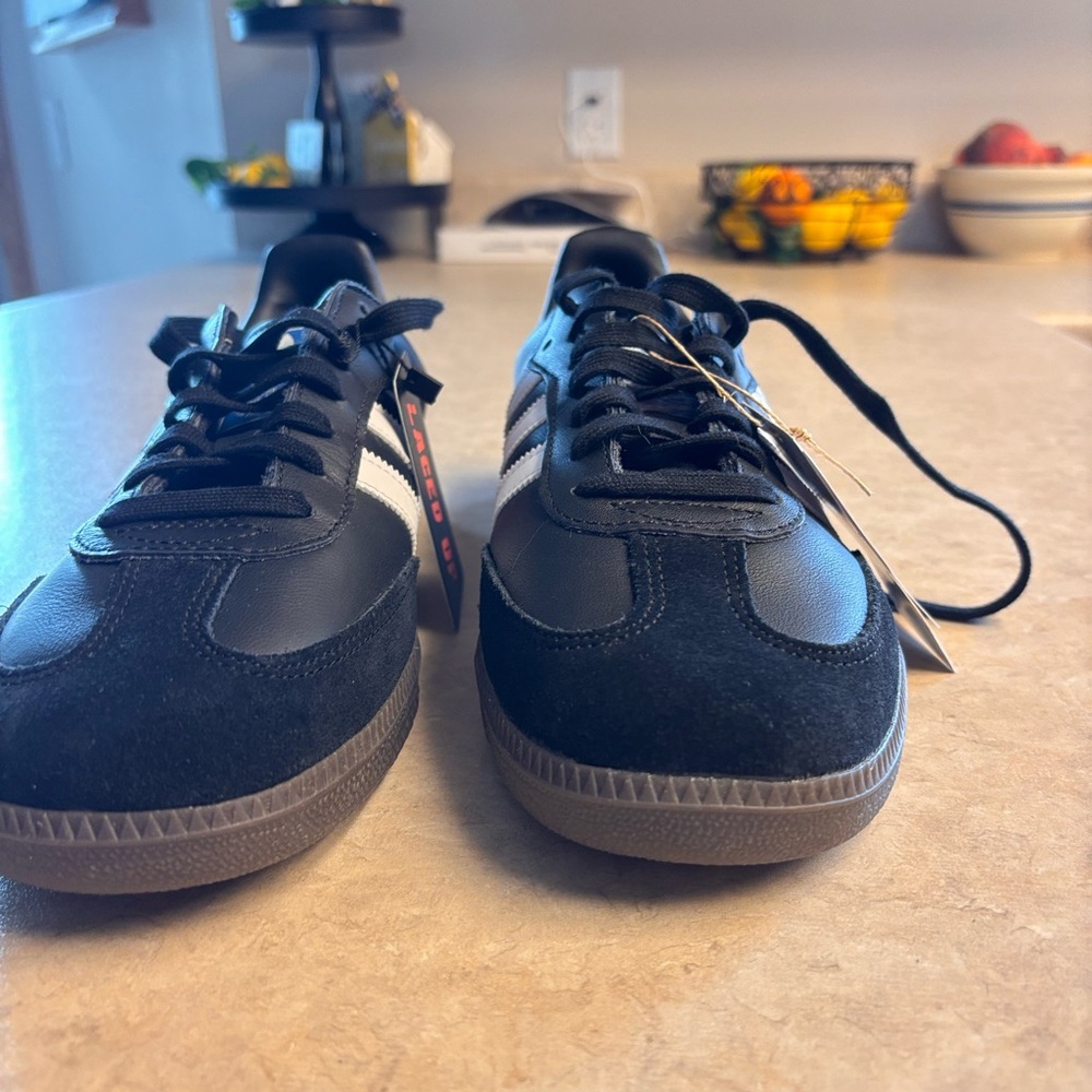 Adidas Black and White Classic Sneakers